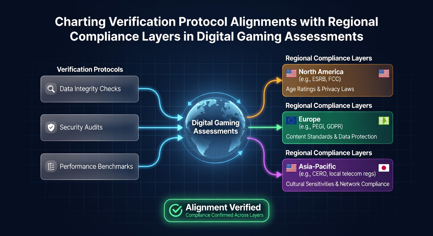 Digital verification protocols aligned wth regional gaming compliance frameworks