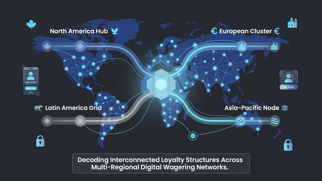 Flowchart of data synchronization and compliance checks in interconnected loyalty programs for digital wagering