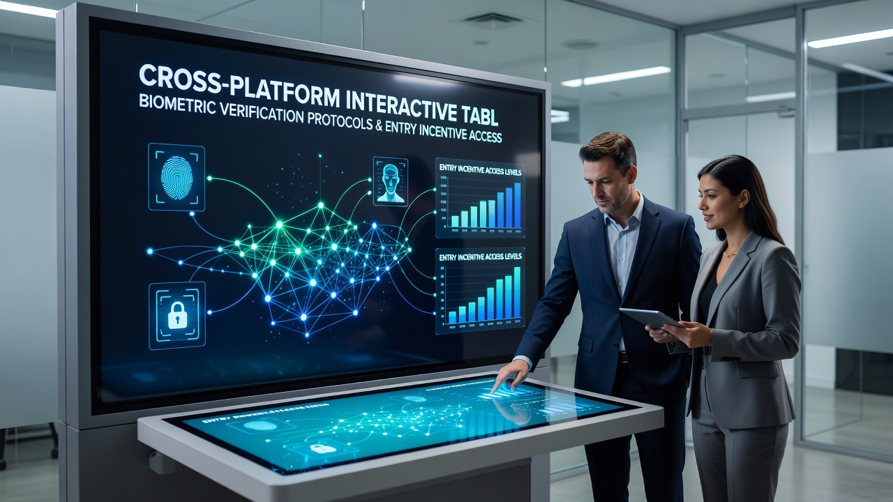 Secure biometric data processing center supporting verification for multi-platform casino table games