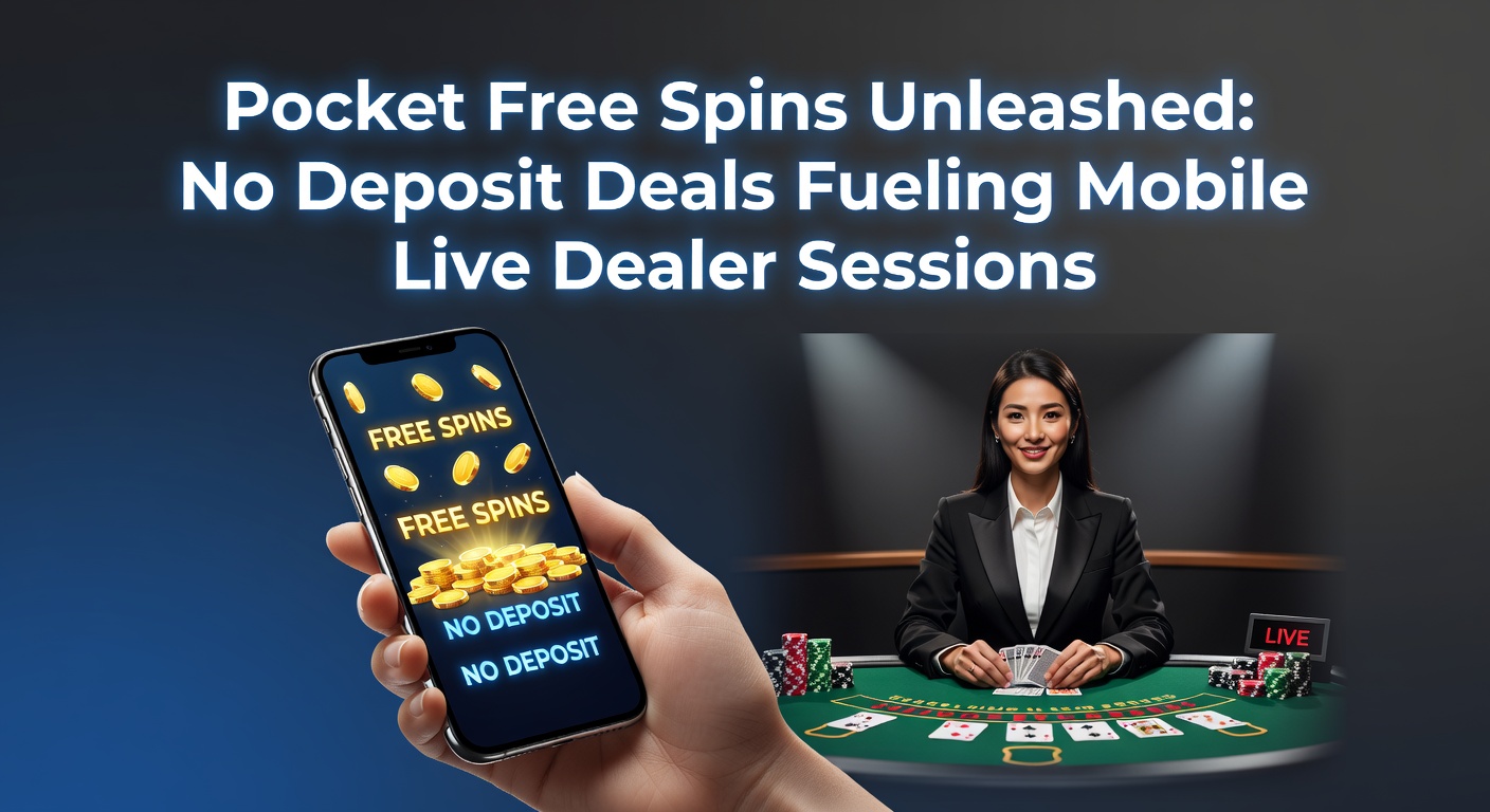 Mobile phone screen displaying a live dealer roulette game with free spins activation